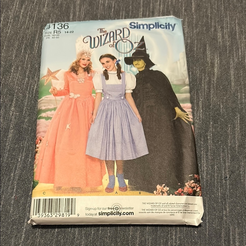 Simplicity 4136 sizes 14-22